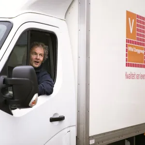 Kantoor Logistiek ViVa! busje.
